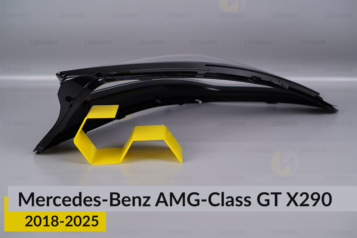 Стекло фары Mercedes-Benz AMG-Class GT X290 (2018-2025) правое