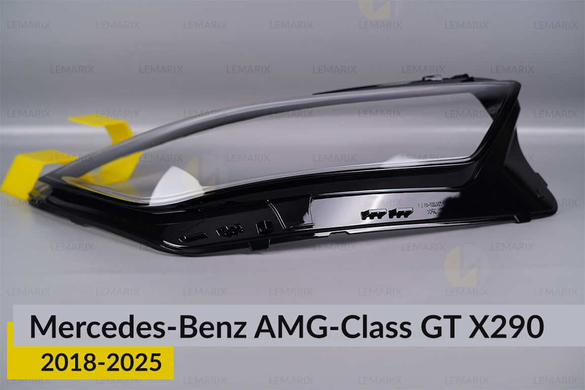 Стекло фары Mercedes-Benz AMG-Class GT X290 (2018-2025) правое