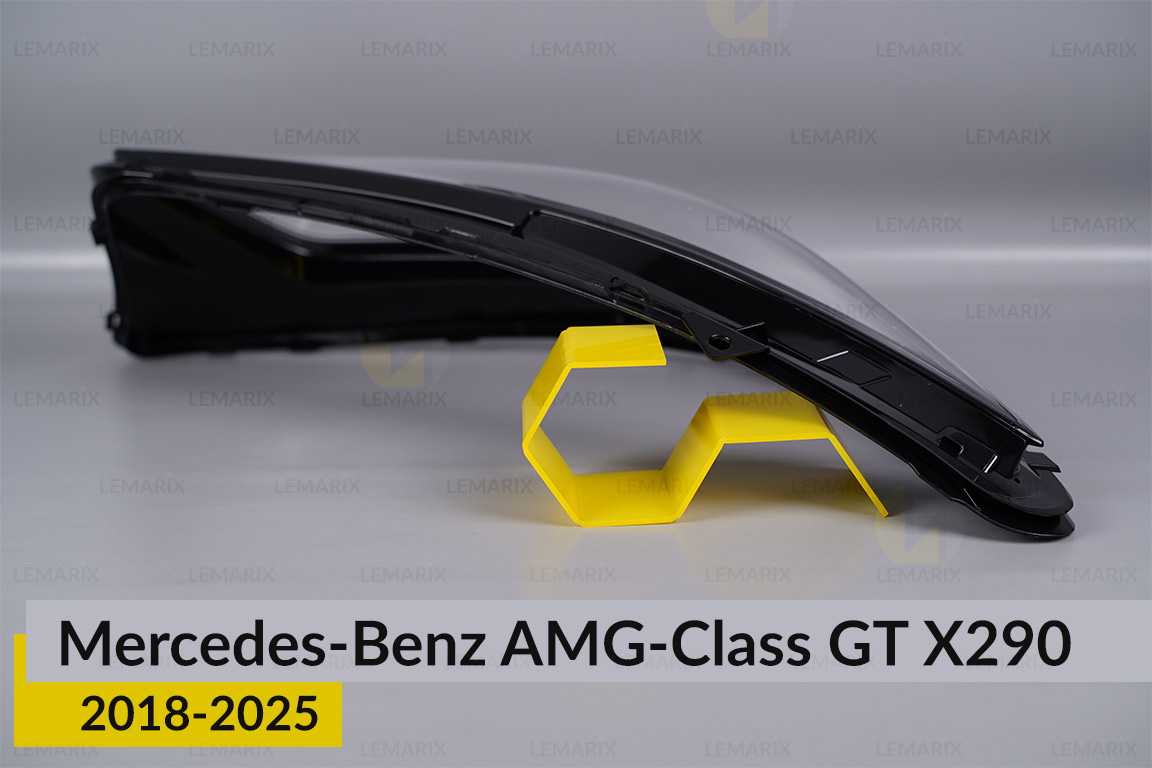 Стекло фары Mercedes-Benz AMG-Class GT X290 (2018-2025) правое