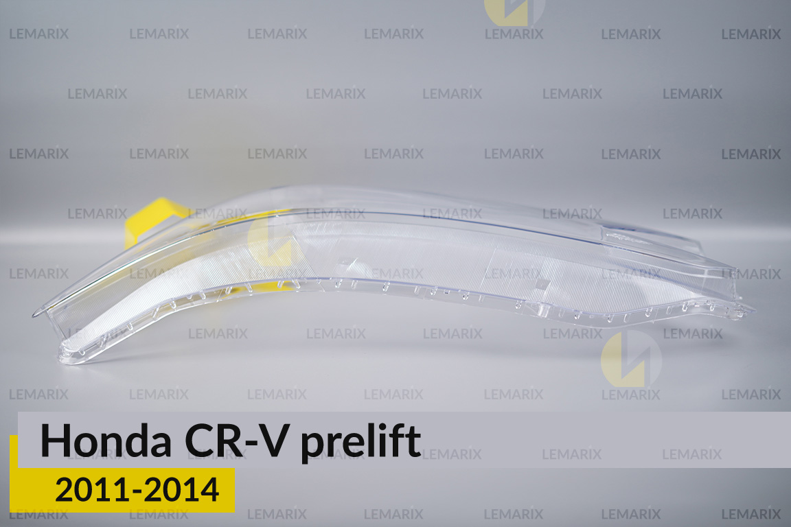 Скло фари Honda CR-V (2011-2014) дорест ліве