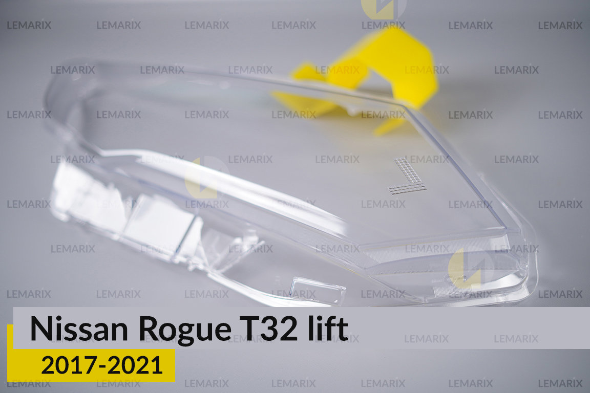 Скло фари Nissan Rogue T32 (2017-2021) рест праве