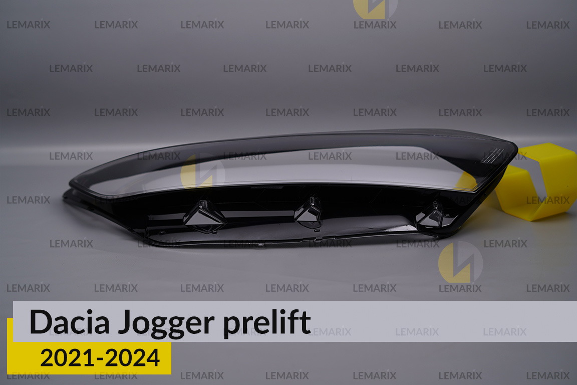 Скло фари Dacia Jogger (2020-2025) дорест/1 рест праве