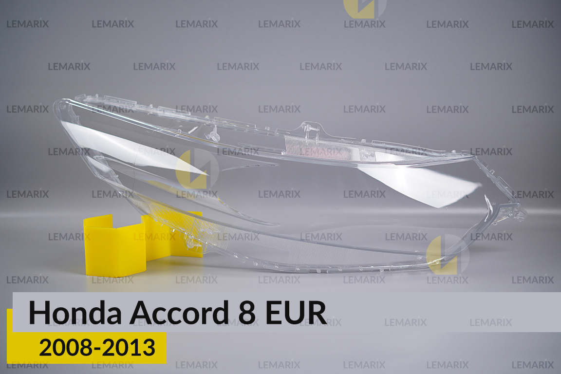 Стекло фары Honda Accord 8 EUR (2008-2013) правое