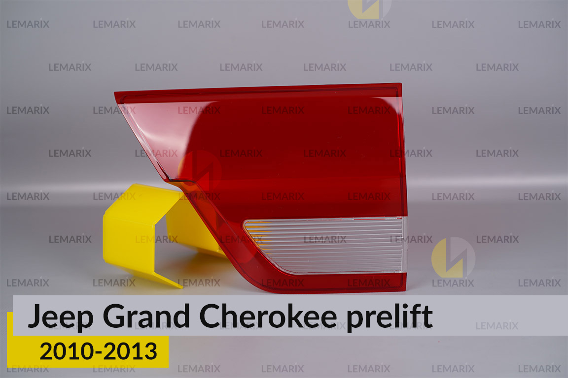 Стекло заднего фонаря внутреннее в крышке багажника Jeep Grand Cherokee (2010-2013) дорест правое