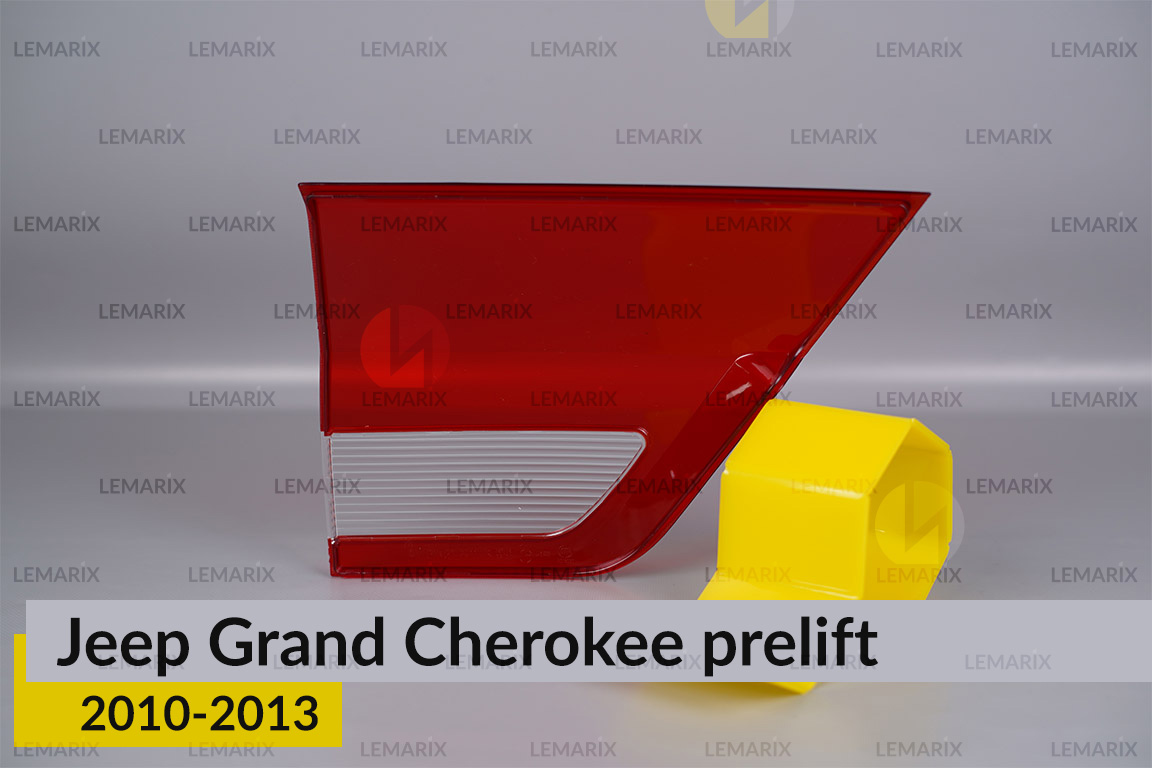 Стекло заднего фонаря внутреннее в крышке багажника Jeep Grand Cherokee (2010-2013) дорест правое
