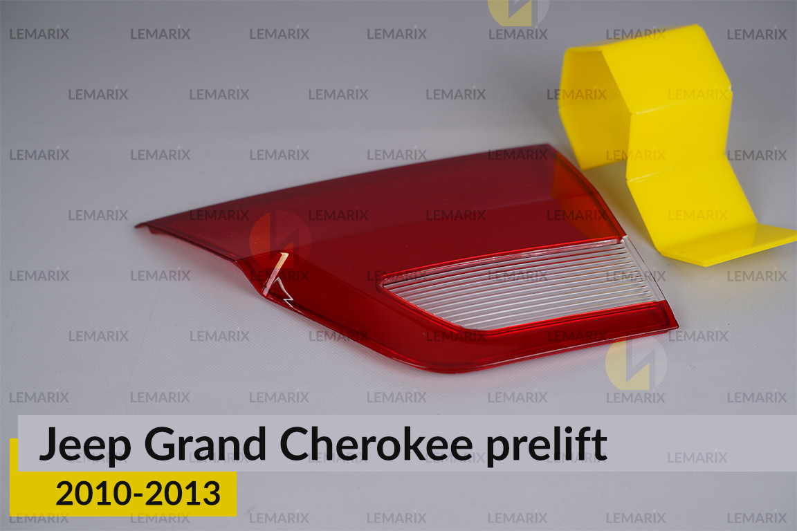 Стекло заднего фонаря внутреннее в крышке багажника Jeep Grand Cherokee (2010-2013) дорест правое