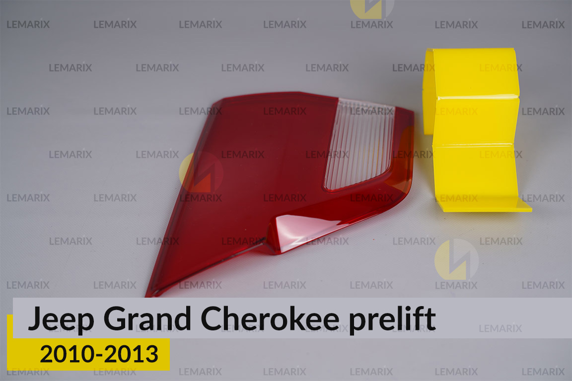Стекло заднего фонаря внутреннее в крышке багажника Jeep Grand Cherokee (2010-2013) дорест правое