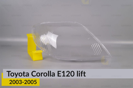 Скло фари Toyota Corolla E120 (2003-2005) 1 рест праве