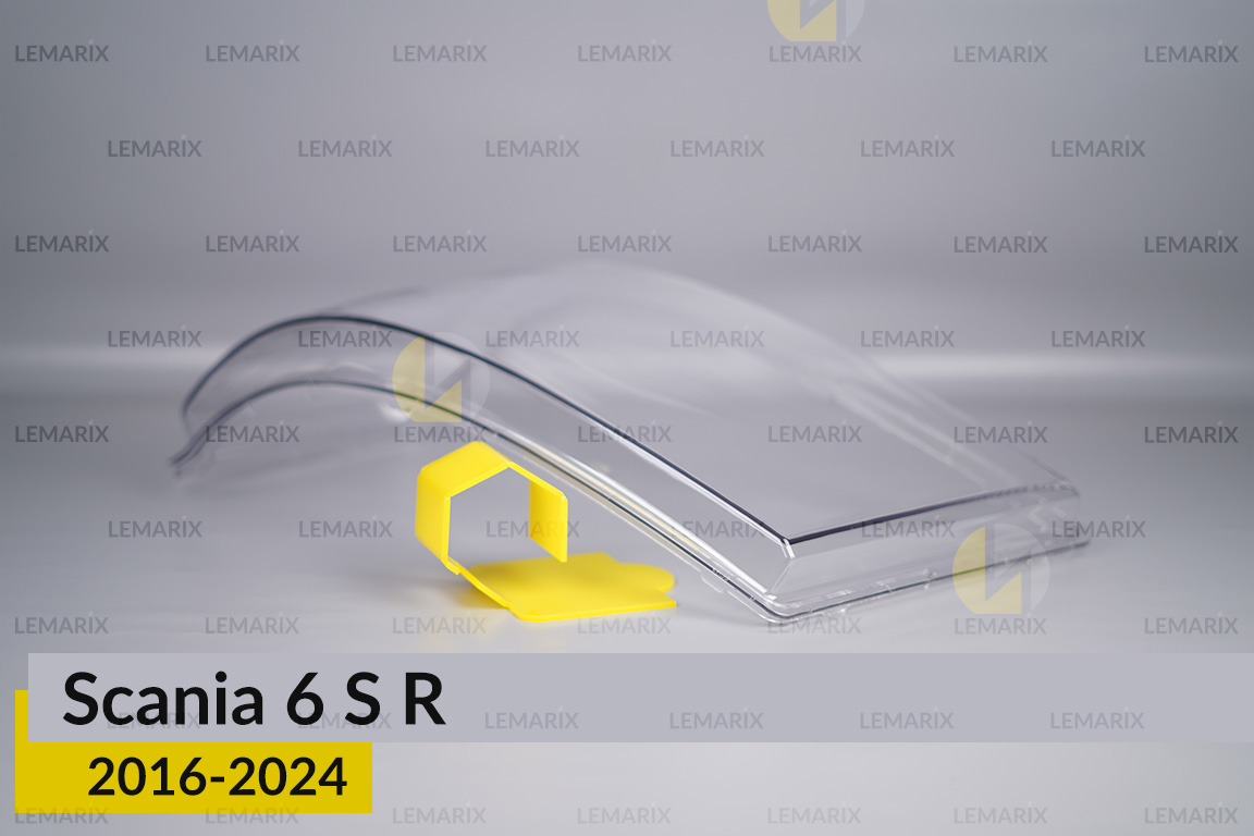 Скло фари Scania 6 S R (2016-2026) ліве