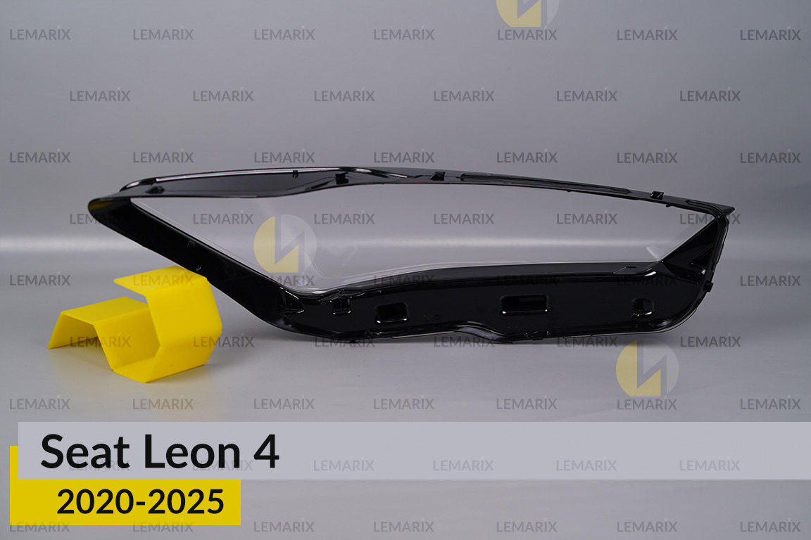 Стекло фары Seat Leon 4 (2020-2024) дорест левое