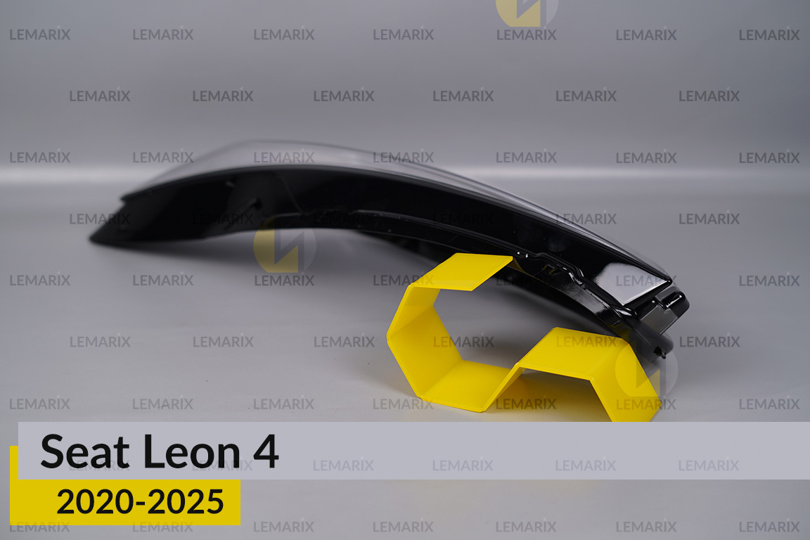 Скло фари Seat Leon 4 (2020-2024) дорест ліве