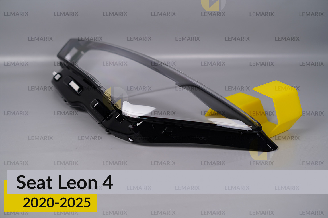 Скло фари Seat Leon 4 (2020-2024) дорест ліве