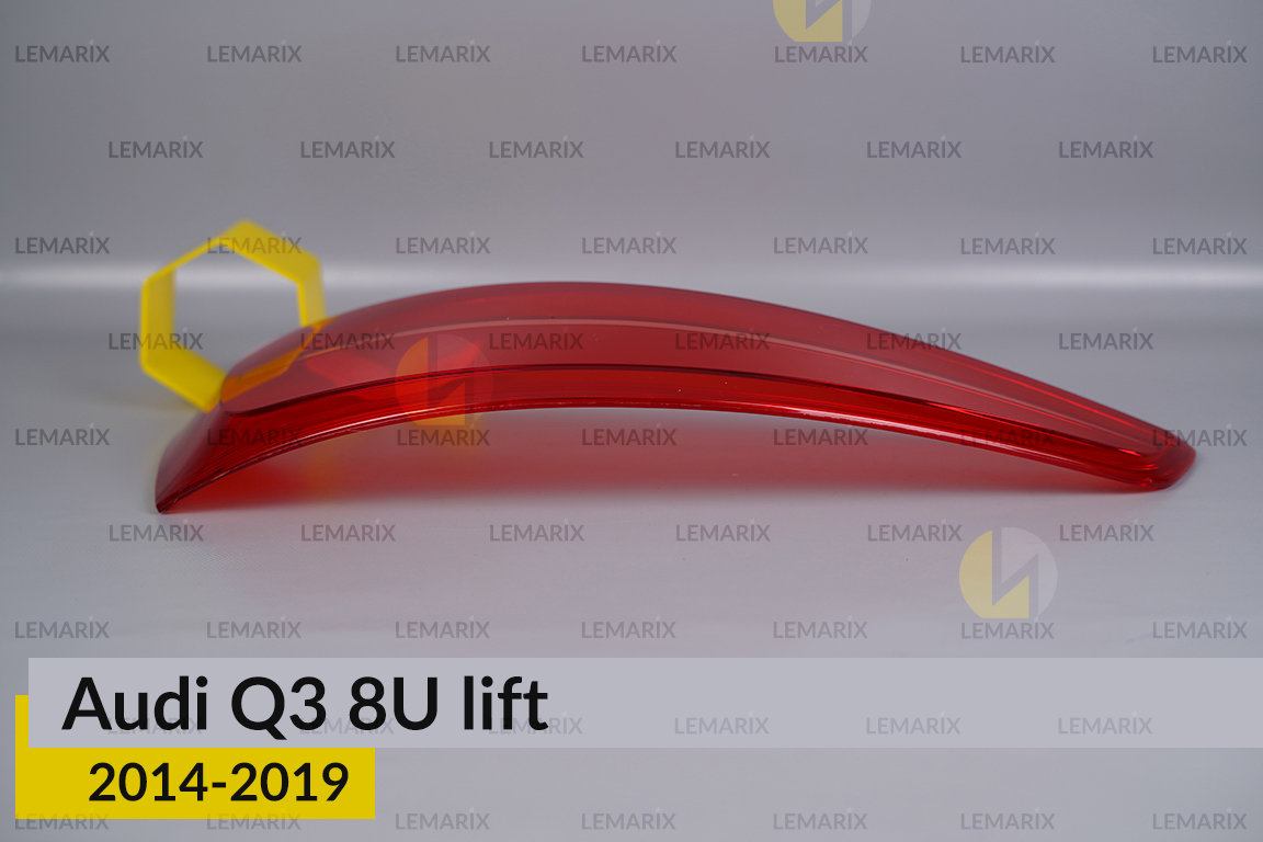 Скло заднього ліхтаря Audi Q3 8U (2014-2019) рест ліве