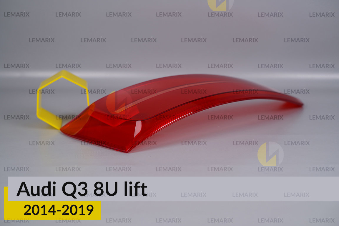 Скло заднього ліхтаря Audi Q3 8U (2014-2019) рест ліве