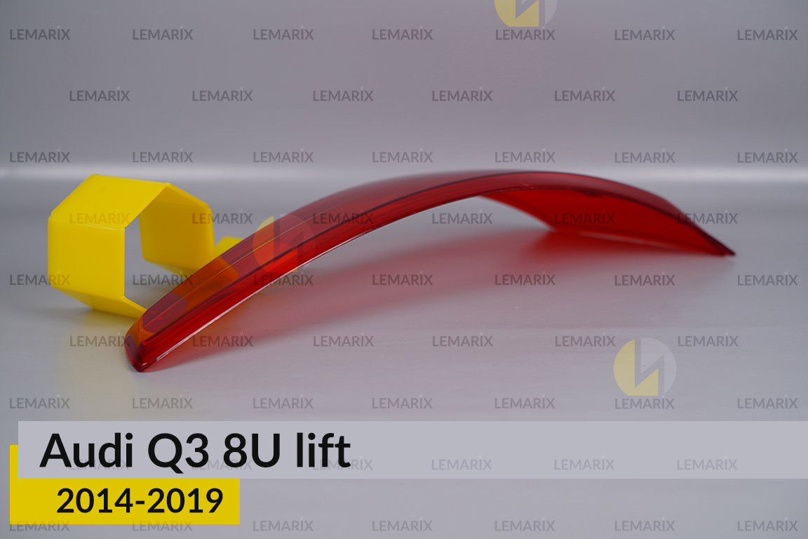 Скло заднього ліхтаря Audi Q3 8U (2014-2019) рест ліве