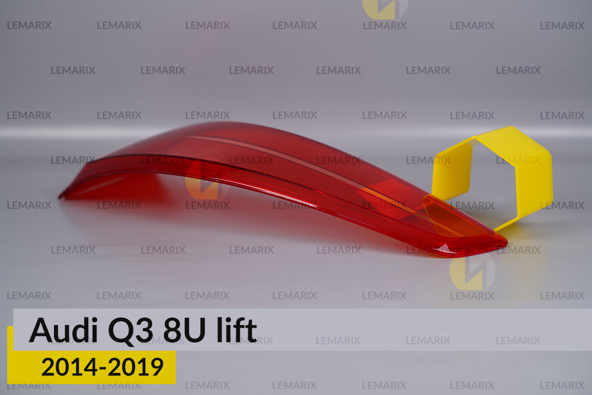 Скло заднього ліхтаря Audi Q3 8U (2014-2019) рест ліве