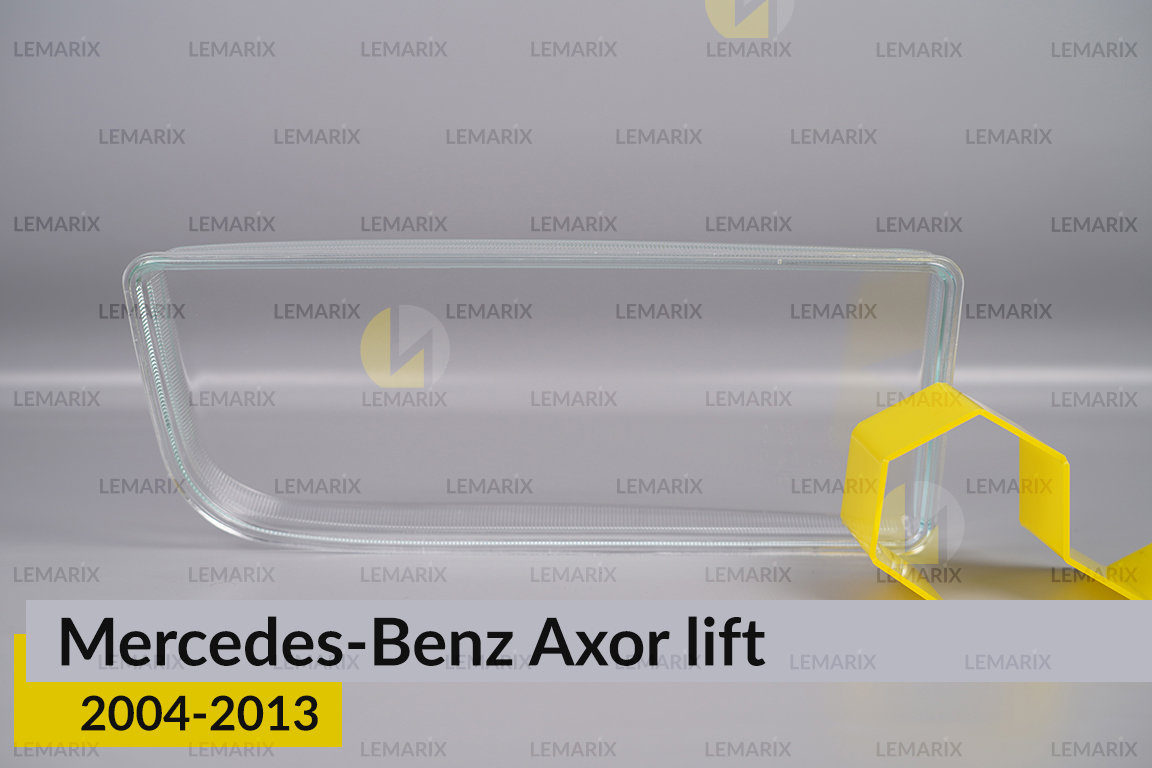 Стекло фары Mercedes-Benz Axor (2004-2013) рест левое