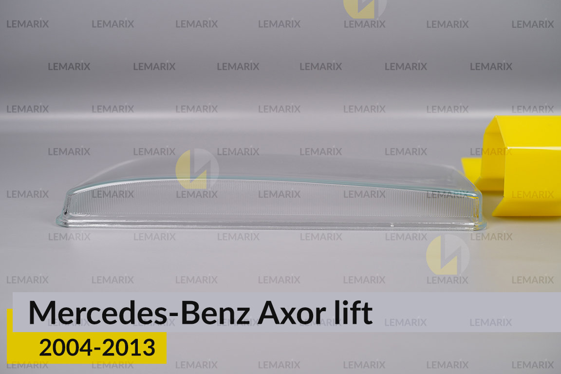 Стекло фары Mercedes-Benz Axor (2004-2013) рест левое