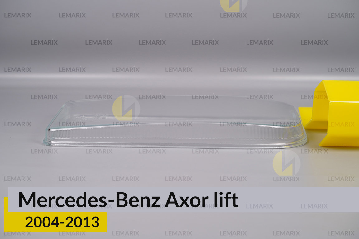 Стекло фары Mercedes-Benz Axor (2004-2013) рест левое