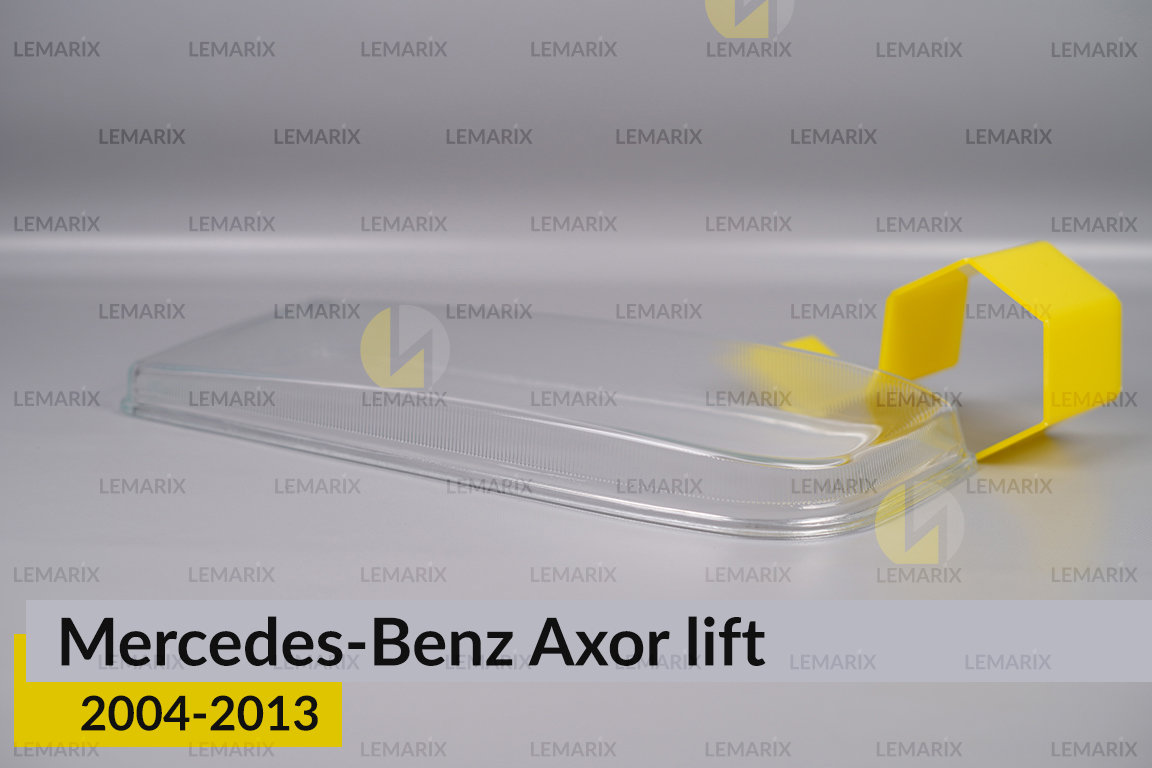 Стекло фары Mercedes-Benz Axor (2004-2013) рест левое