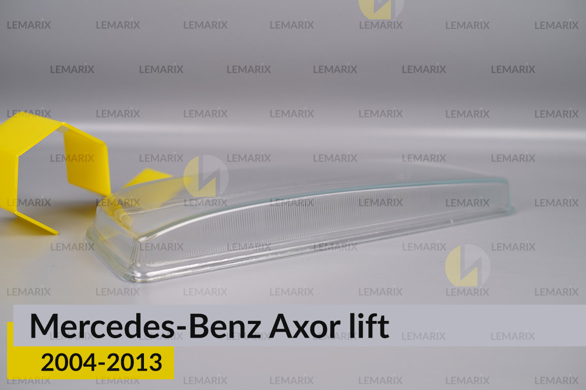 Стекло фары Mercedes-Benz Axor (2004-2013) рест левое