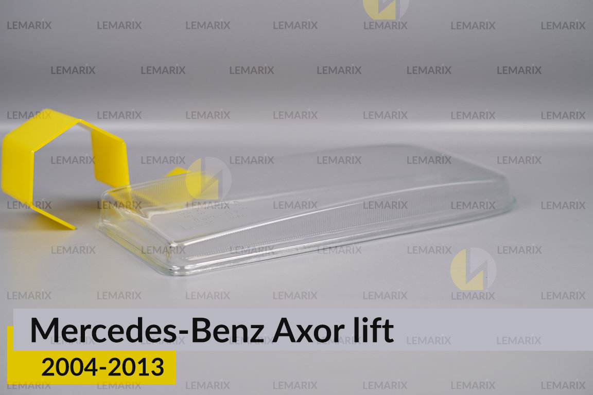 Стекло фары Mercedes-Benz Axor (2004-2013) рест левое