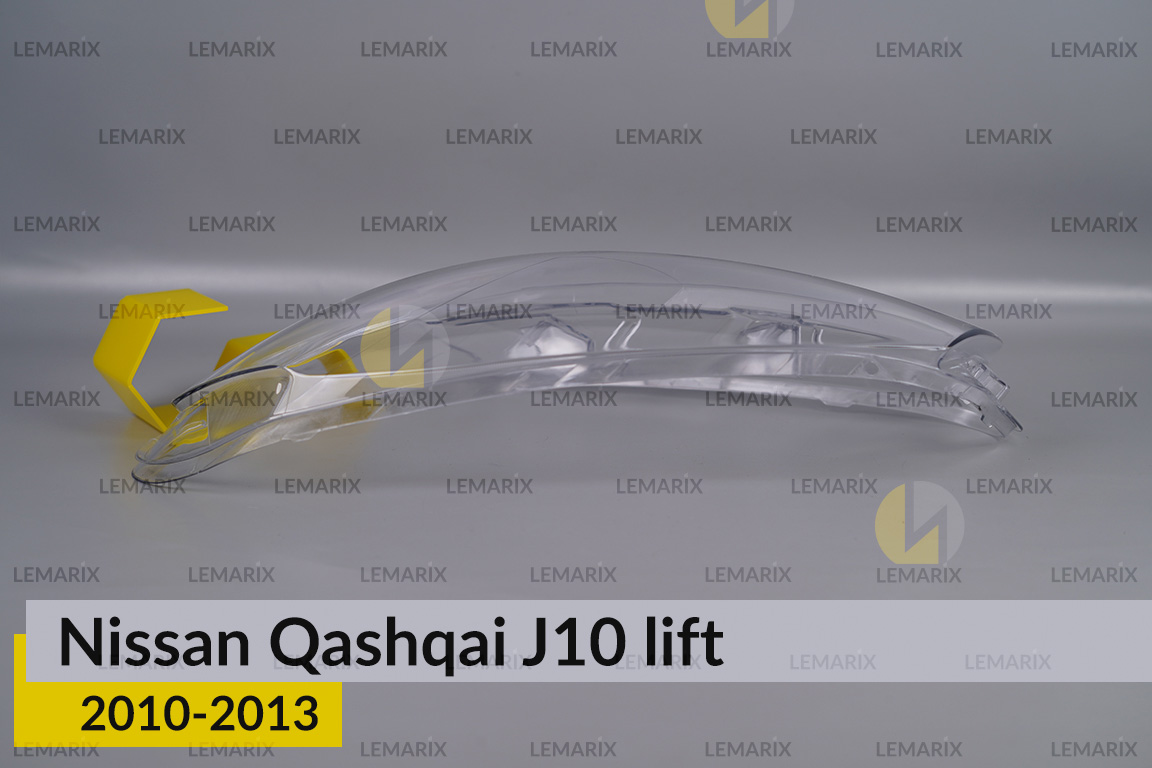 Стекло фары Nissan Qashqai J10 (2010-2013) рест левое