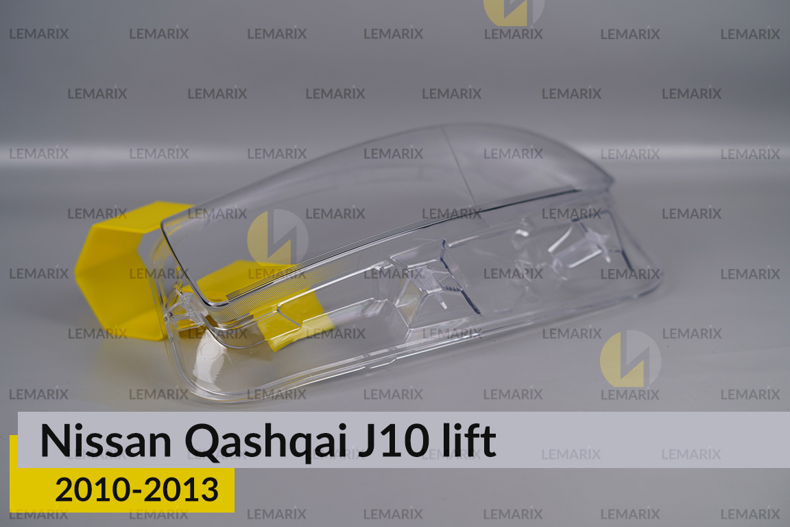 Стекло фары Nissan Qashqai J10 (2010-2013) рест левое