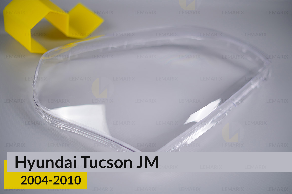 Стекло фары Hyundai Tucson JM (2004-2010) правое
