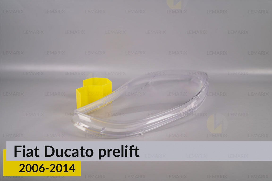 Стекло фары Fiat Ducato (2006-2014) дорест правое