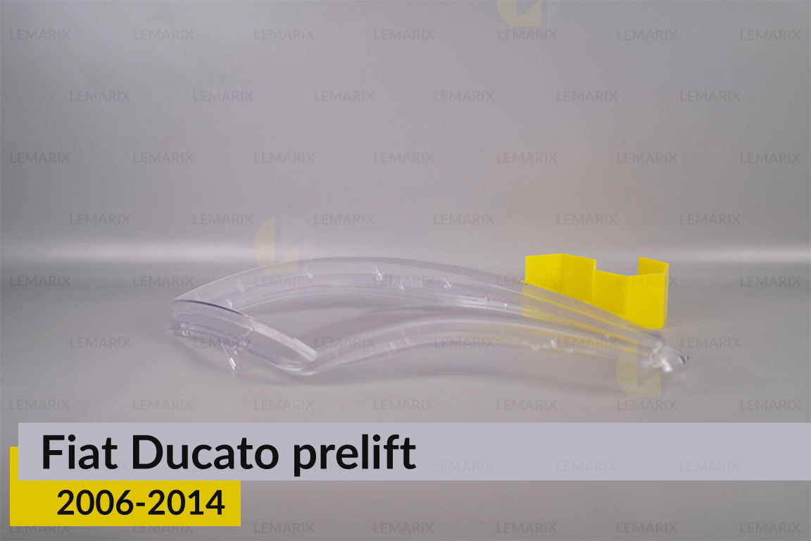Стекло фары Fiat Ducato (2006-2014) дорест правое