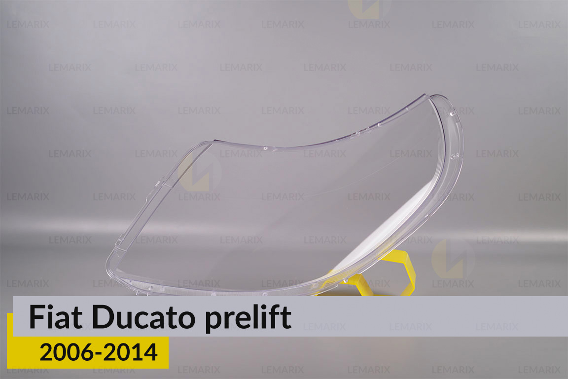 Стекло фары Fiat Ducato (2006-2014) дорест правое