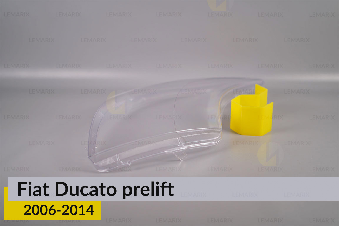 Стекло фары Fiat Ducato (2006-2014) дорест правое