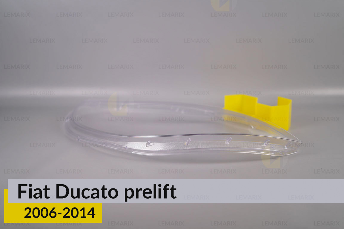 Стекло фары Fiat Ducato (2006-2014) дорест правое