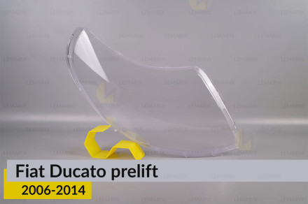 Стекло фары Fiat Ducato (2006-2014) дорест правое
