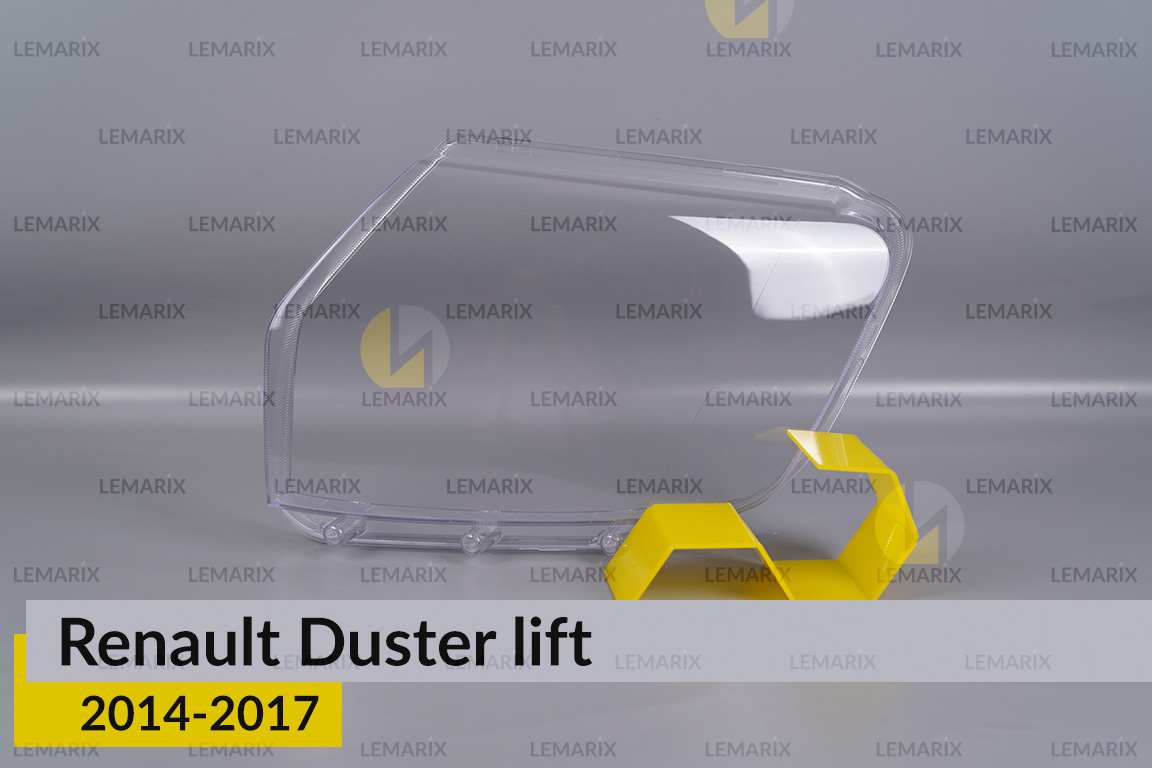 Стекло фары Renault Duster (2014-2017) рест левое