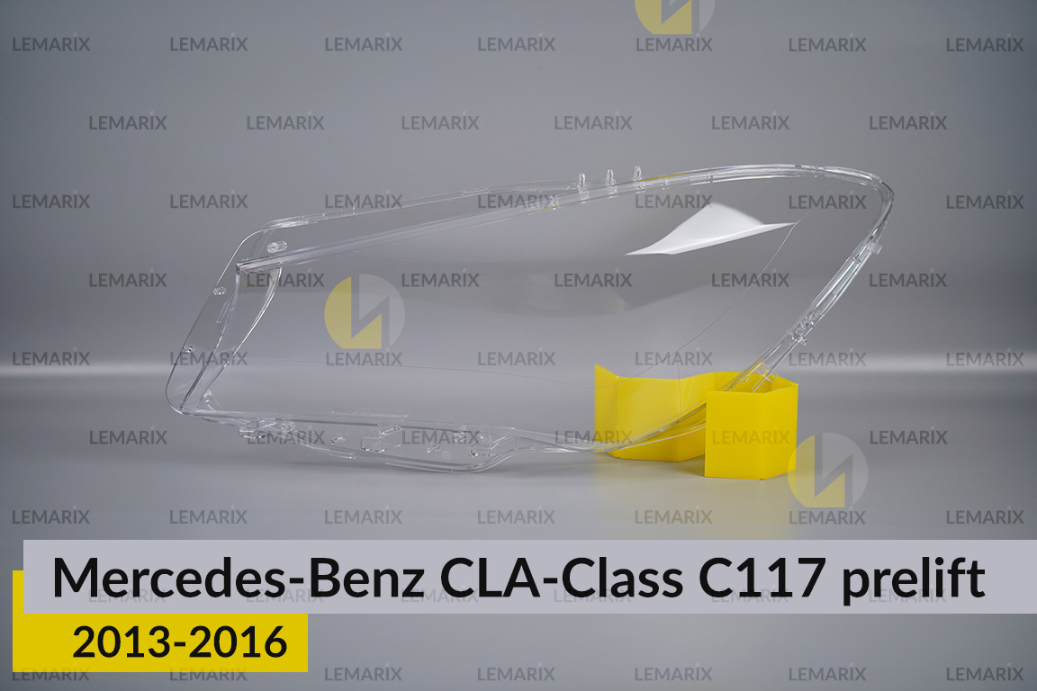 Скло фари Mercedes-Benz CLA-Class C117 (2013-2016) дорест ліве