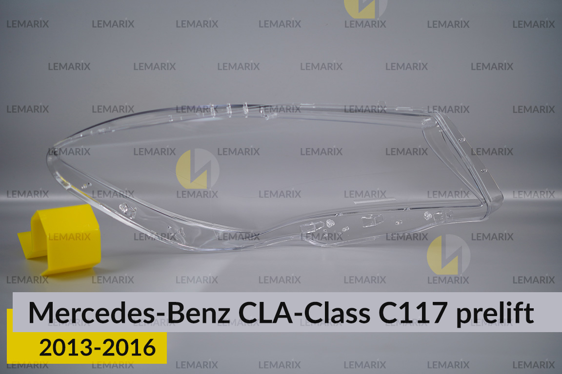 Скло фари Mercedes-Benz CLA-Class C117 (2013-2016) дорест ліве