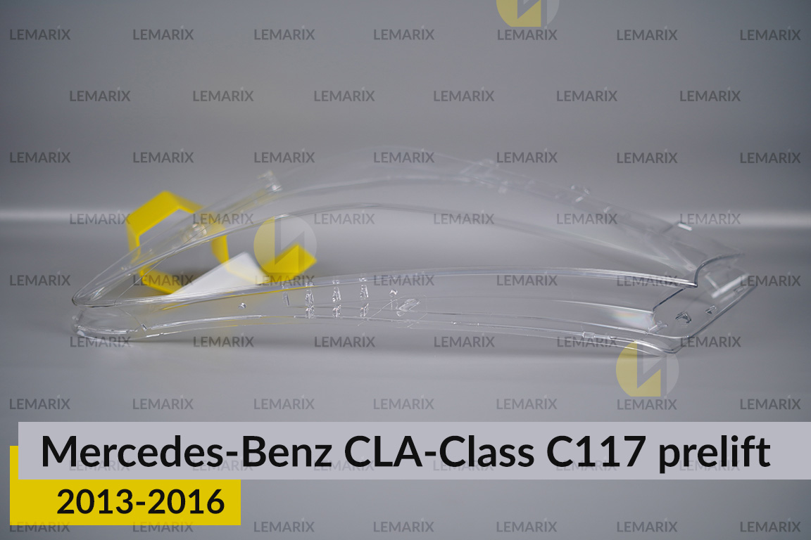 Скло фари Mercedes-Benz CLA-Class C117 (2013-2016) дорест ліве