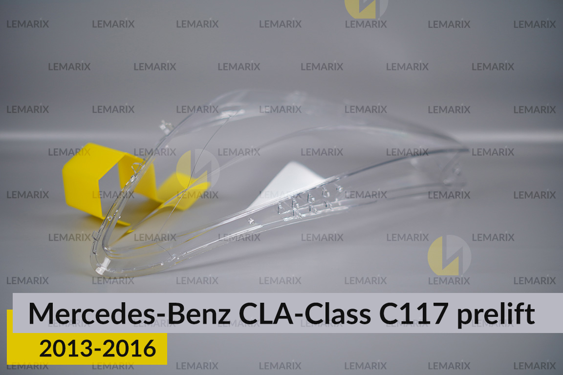 Скло фари Mercedes-Benz CLA-Class C117 (2013-2016) дорест ліве