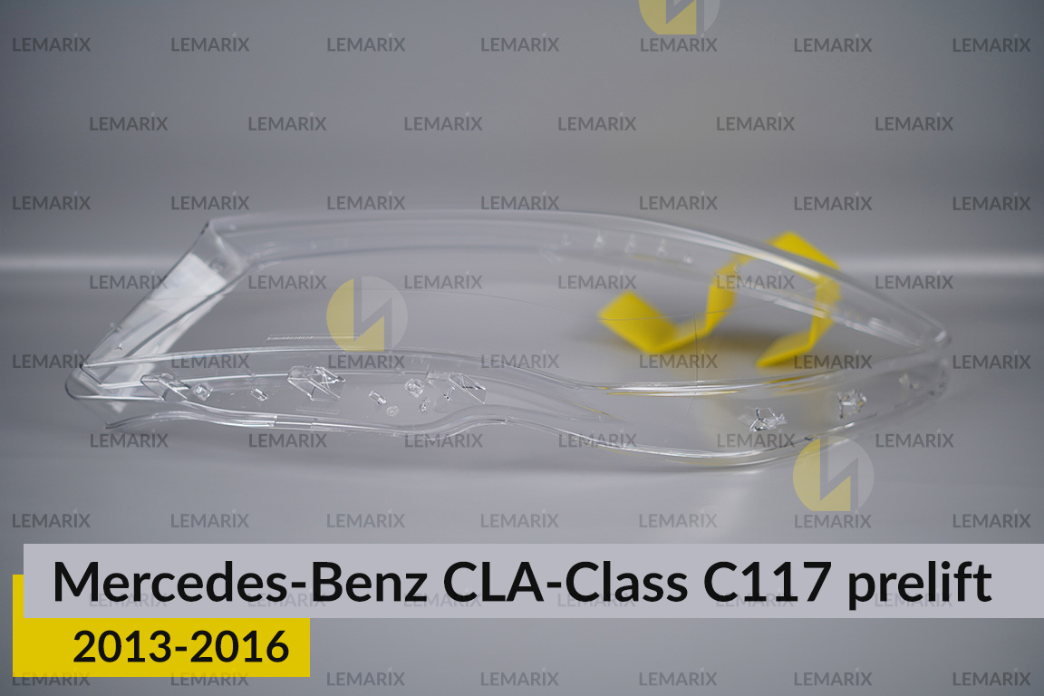 Скло фари Mercedes-Benz CLA-Class C117 (2013-2016) дорест ліве
