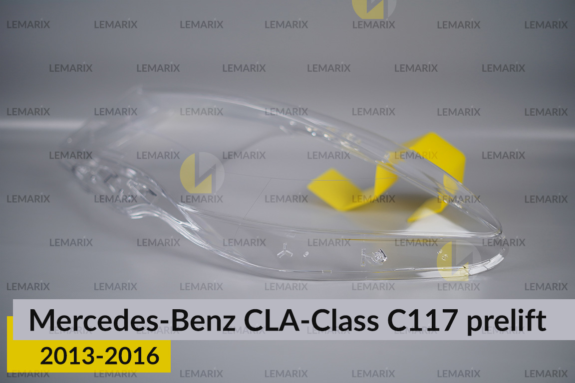 Скло фари Mercedes-Benz CLA-Class C117 (2013-2016) дорест ліве