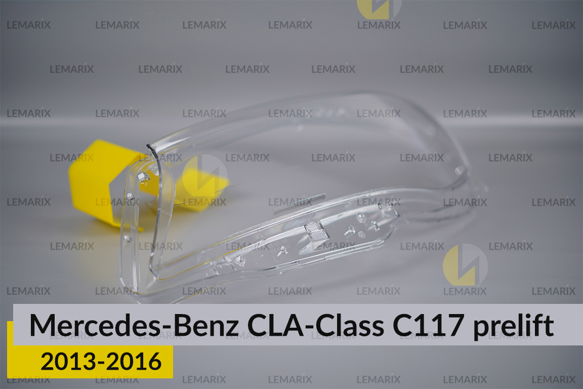 Скло фари Mercedes-Benz CLA-Class C117 (2013-2016) дорест ліве