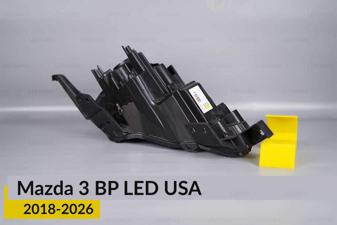 Корпус фари Mazda 3 BP LED USA (2018-2026) правий