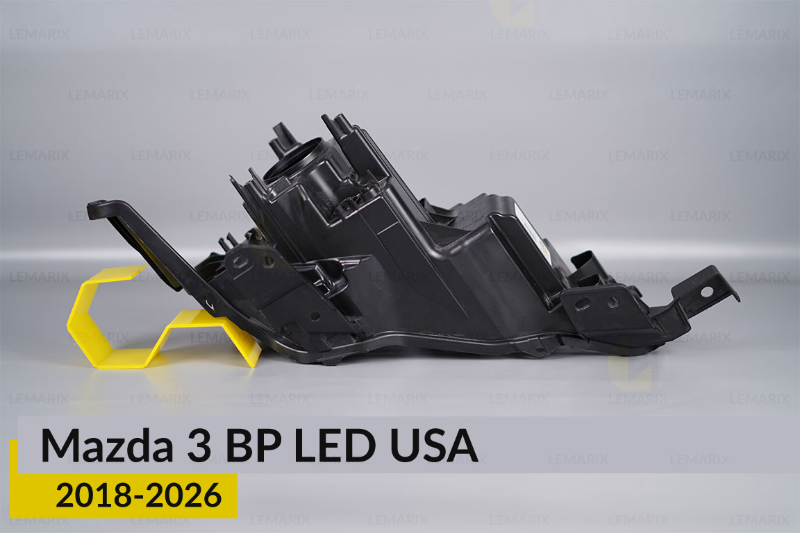 Корпус фари Mazda 3 BP LED USA (2018-2026) правий