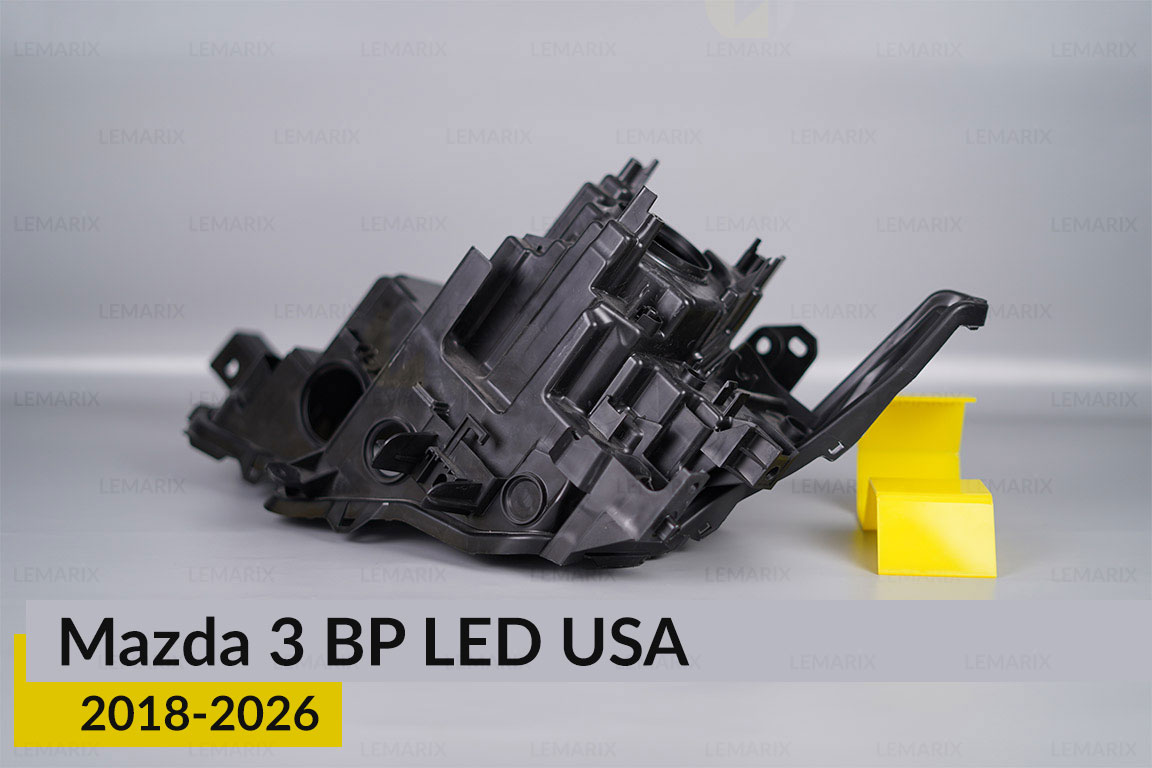 Корпус фари Mazda 3 BP LED USA (2018-2026) правий