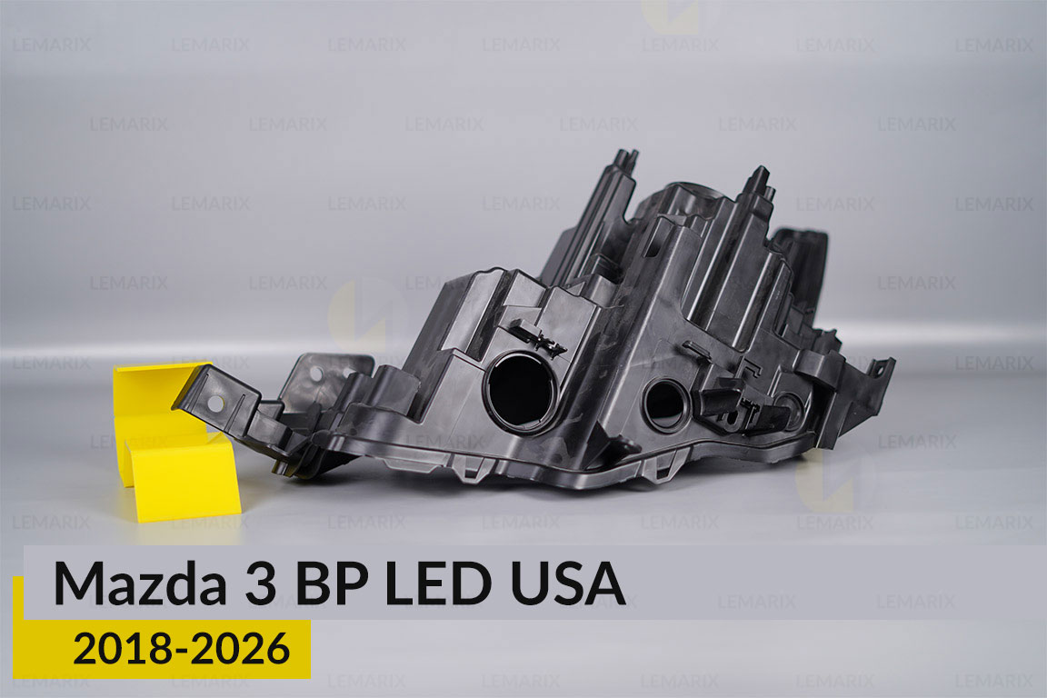 Корпус фари Mazda 3 BP LED USA (2018-2026) правий
