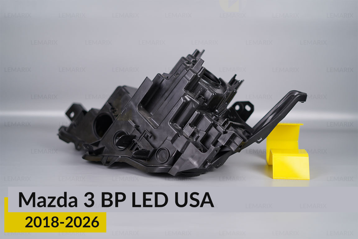 Корпус фари Mazda 3 BP LED USA (2018-2026) правий
