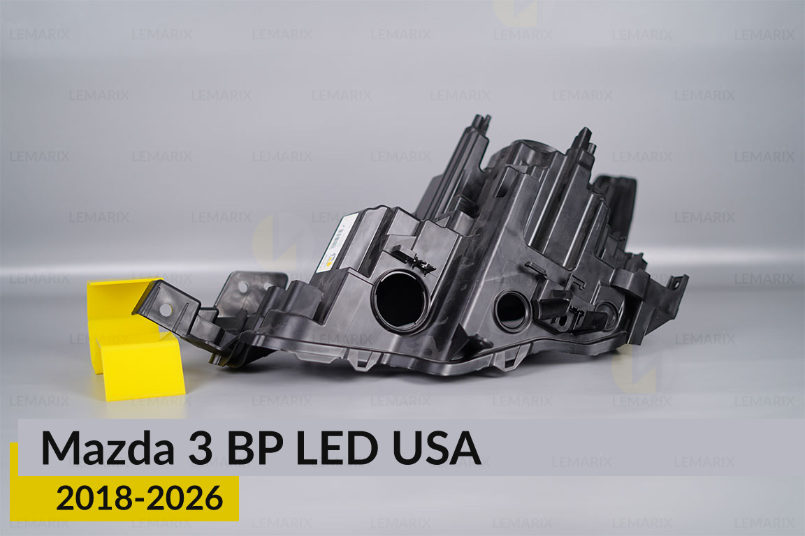 Корпус фари Mazda 3 BP LED USA (2018-2026) правий