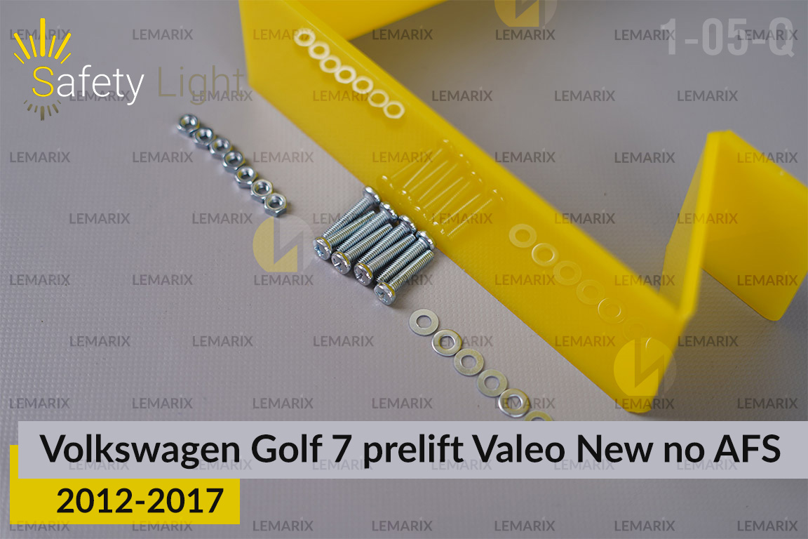 Перехідна рамка для VW Volkswagen Golf 7 Valeo New no AFS (2012-2017) дорест